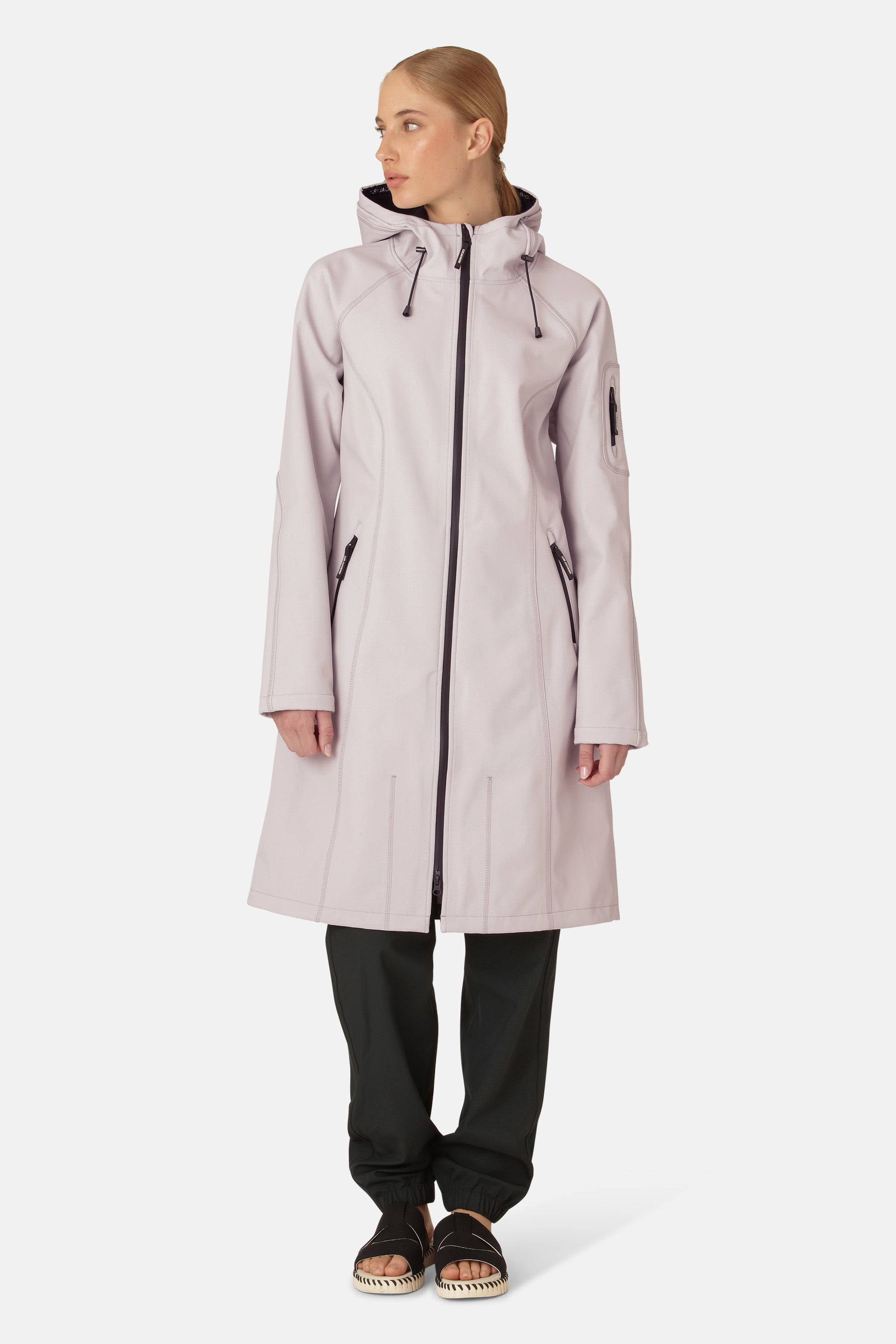 Ilse Jacobsen Hornbæk Rain Long Raincoat Raincoat 549 Concrete